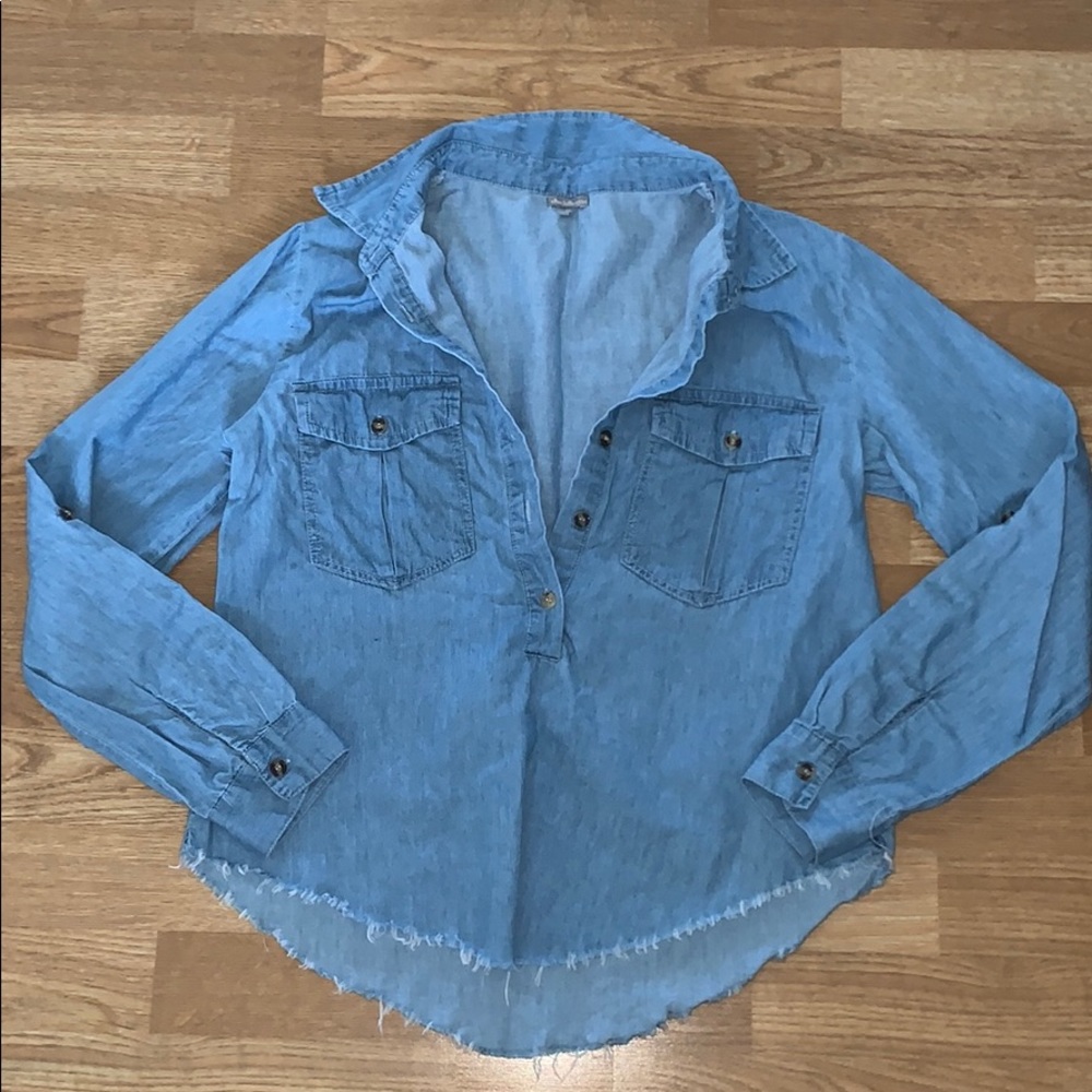Denim Blouse